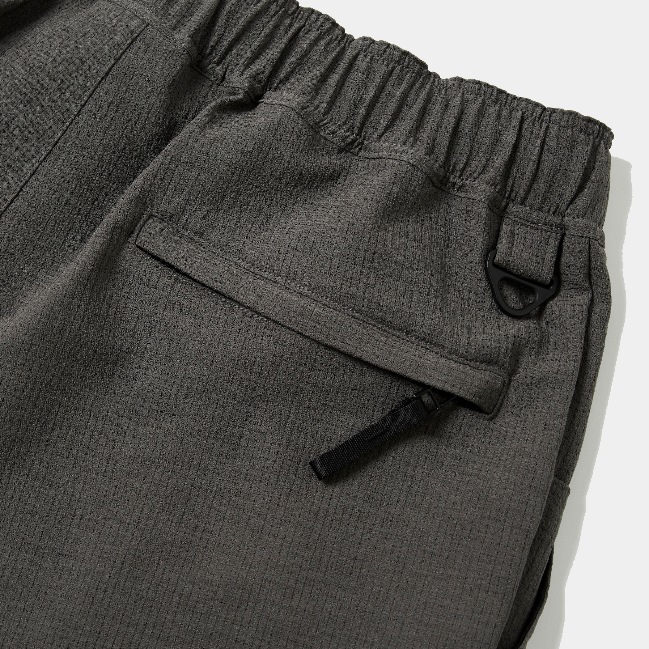 Breathable Linen Easy Pants/Grey