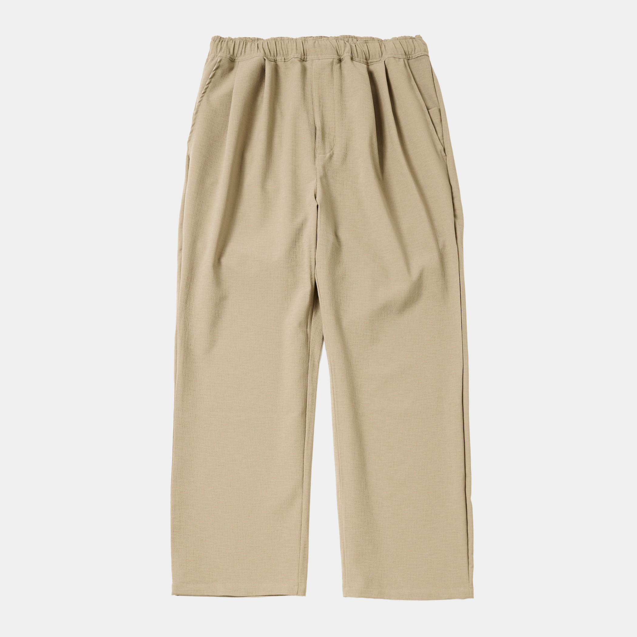 Breathable Linen Easy Pants/Beige