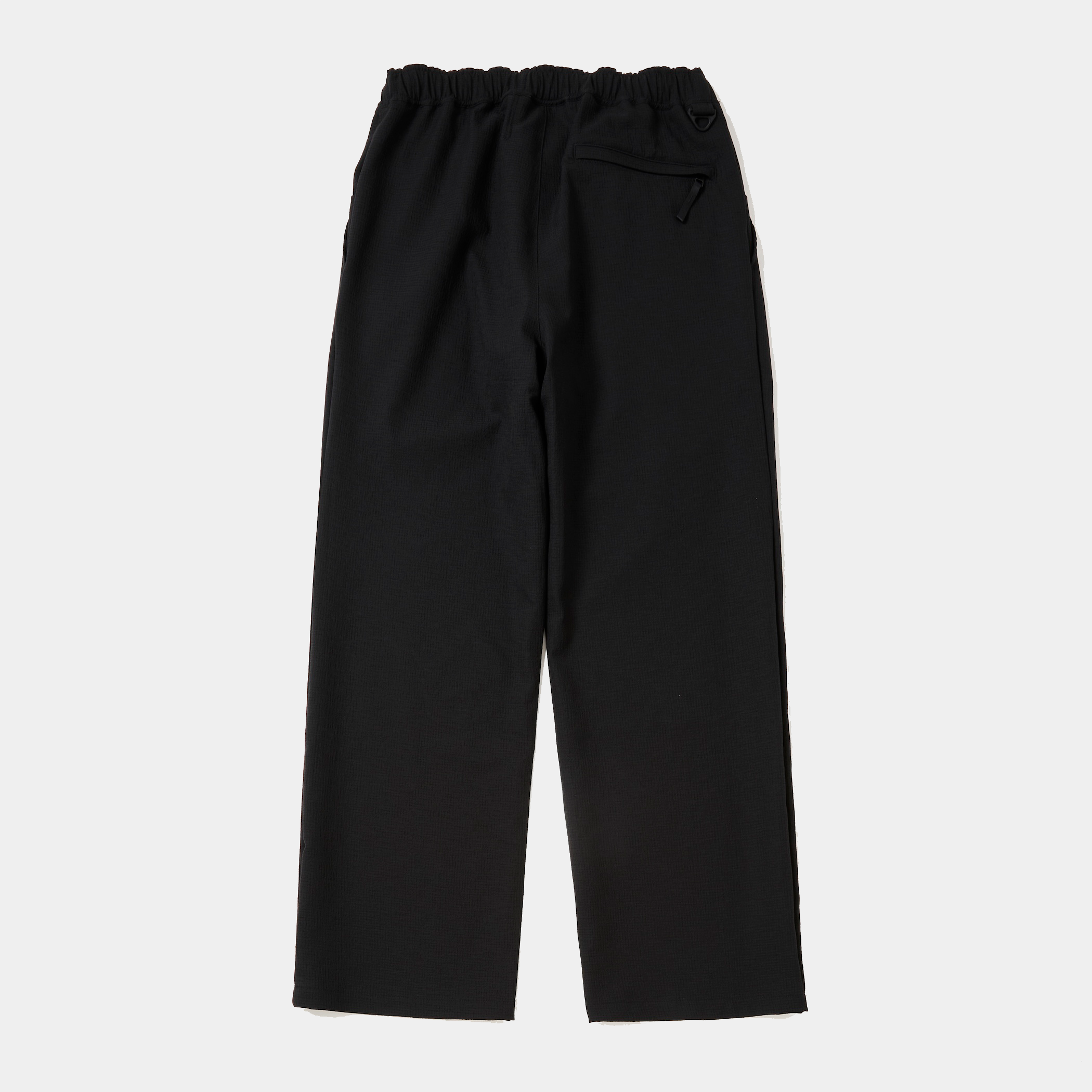 Breathable Linen Easy Pants/Off Black