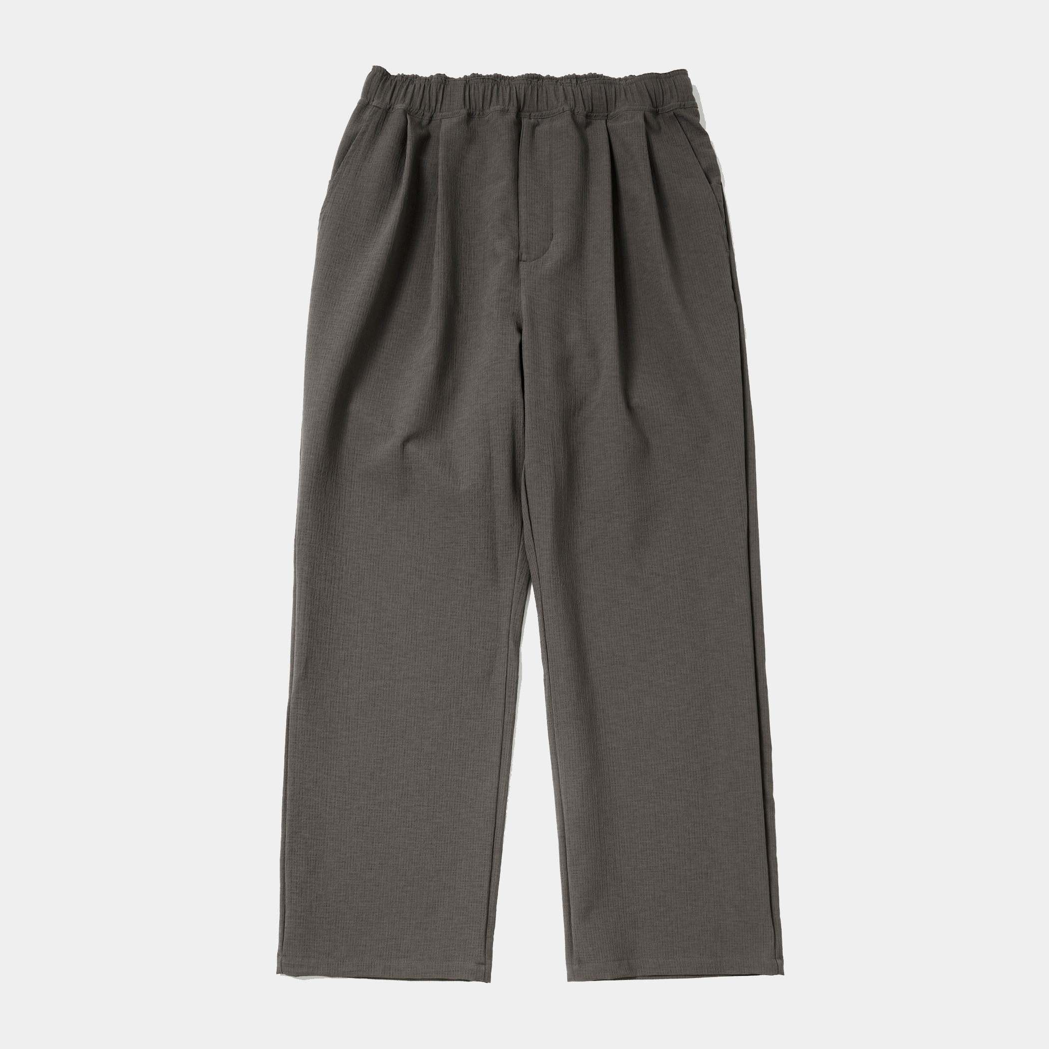Breathable Linen Easy Pants/Grey