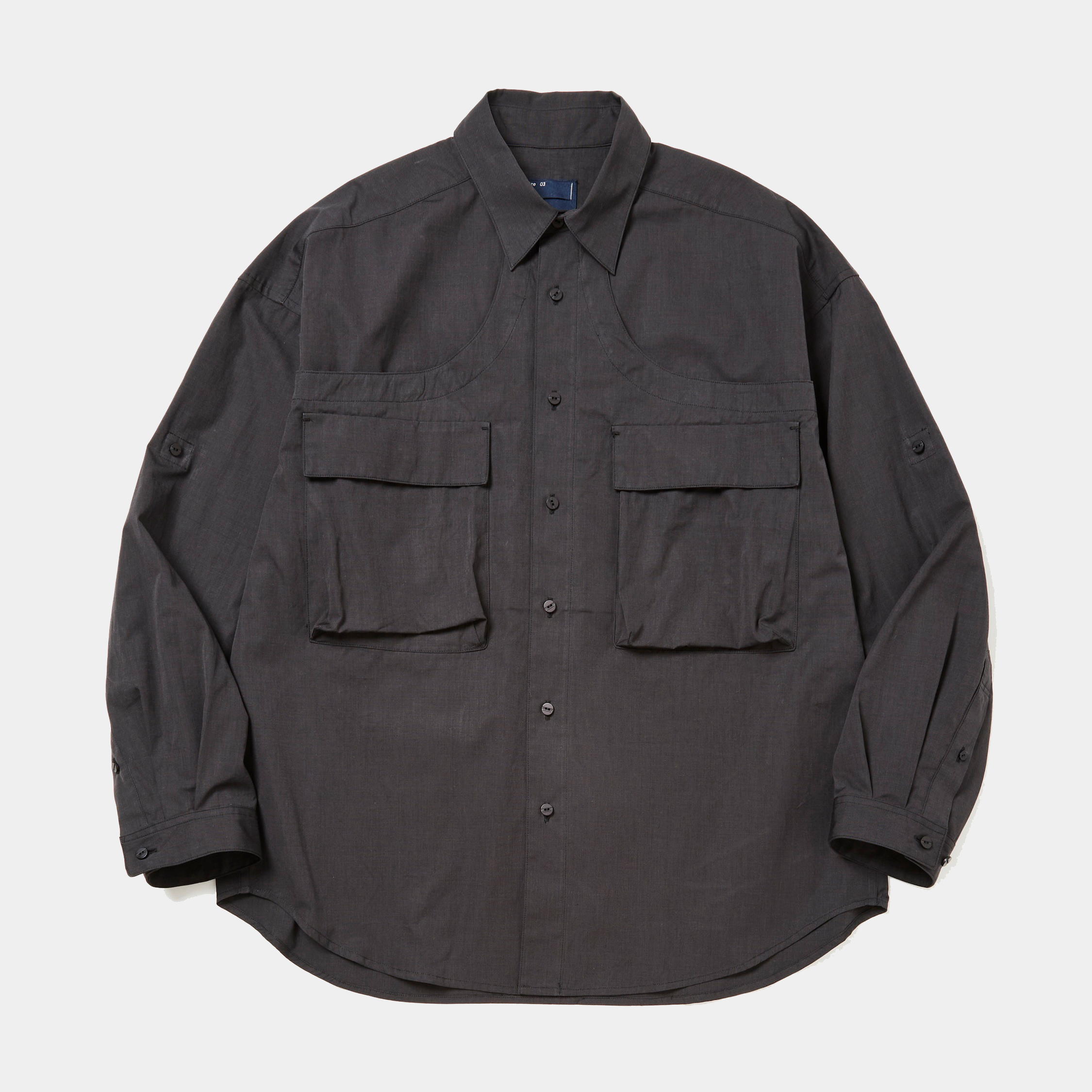 Trinity Chambray Game L/S SH/Graphite