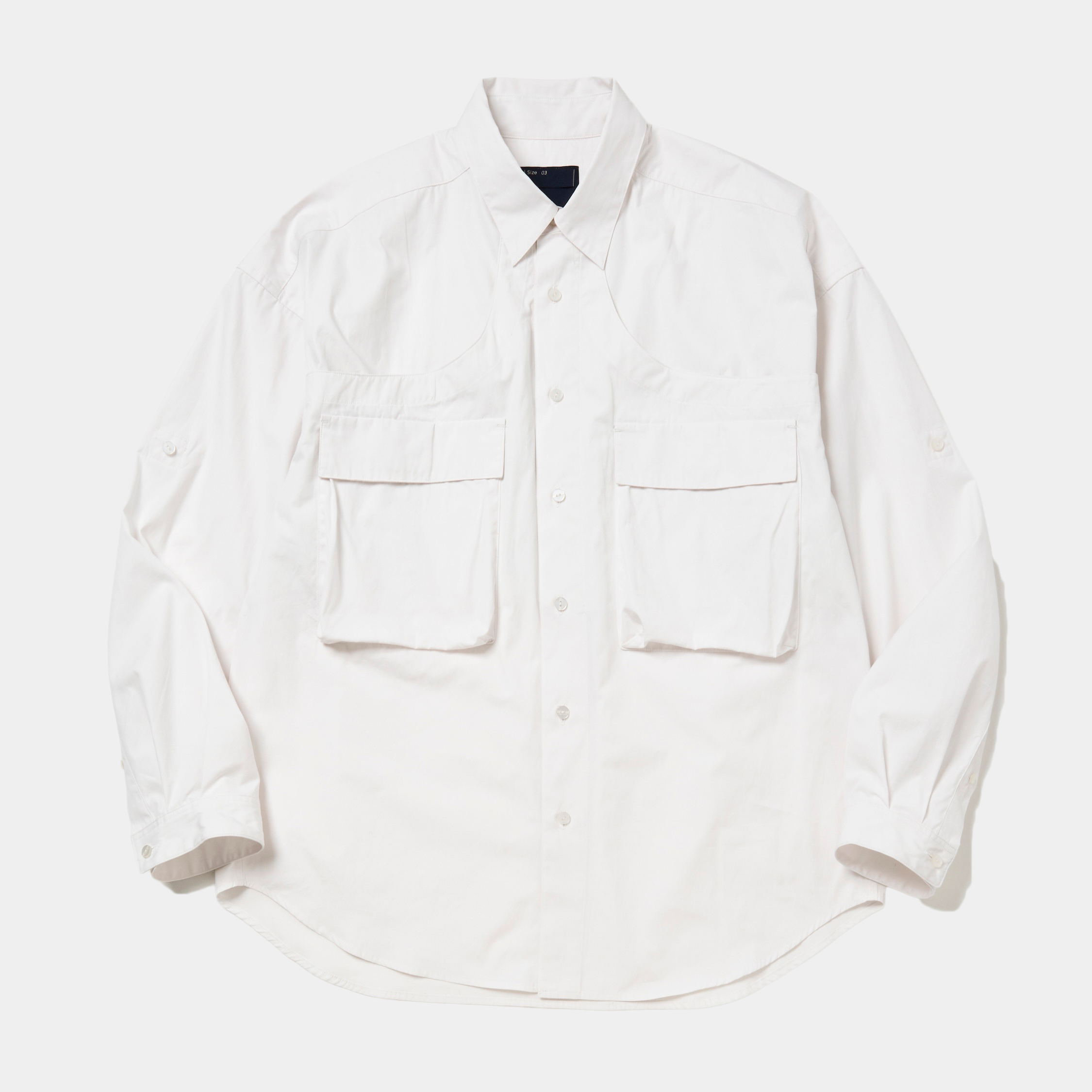 Trinity Chambray Game L/S SH/RGB White