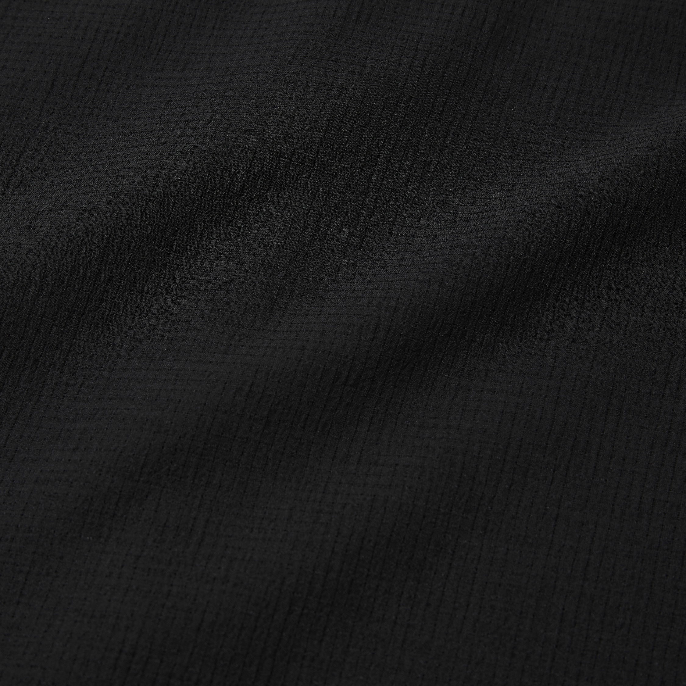 Breathable Linen Luggage L/S SH/Off Black