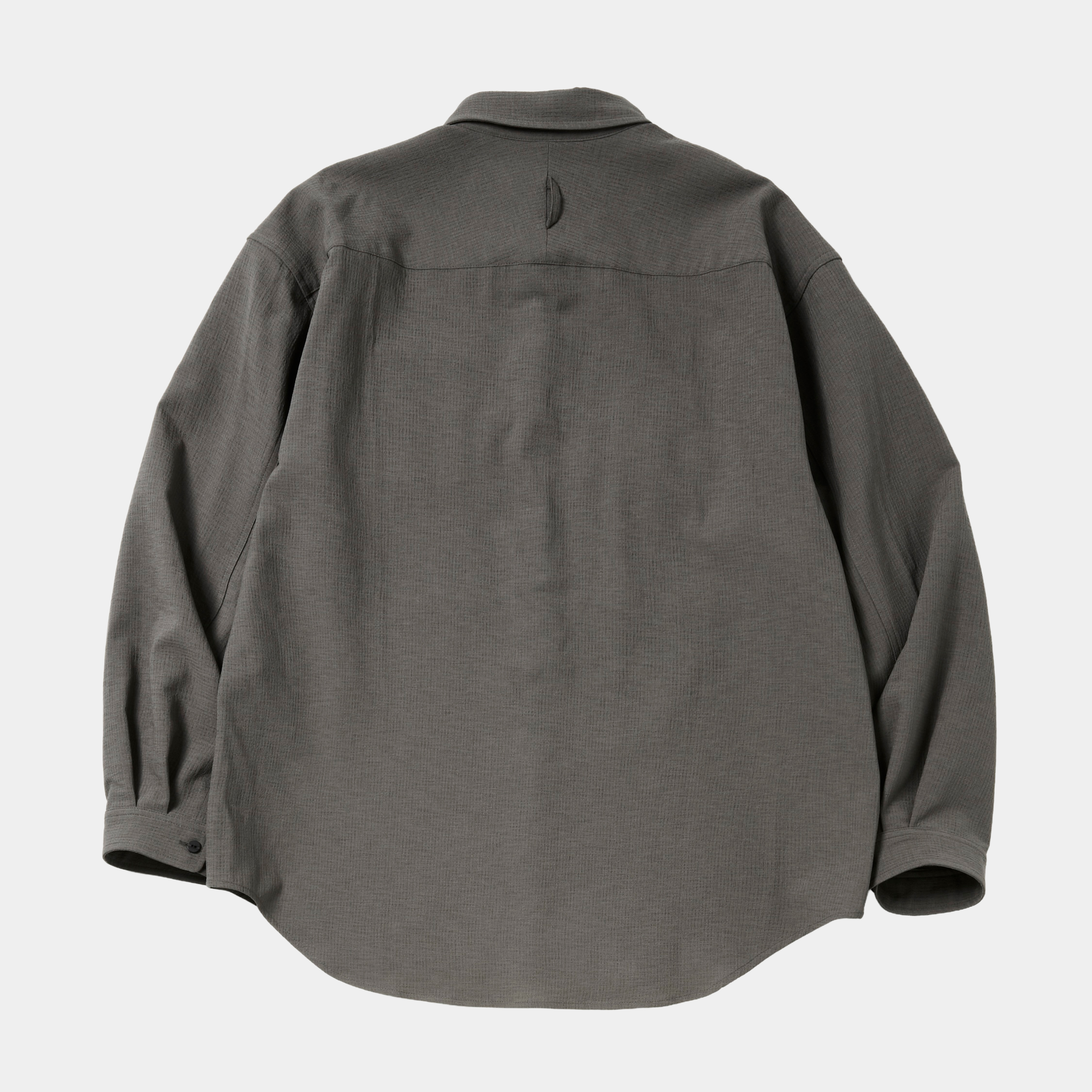 Breathable Linen Luggage L/S SH/Grey