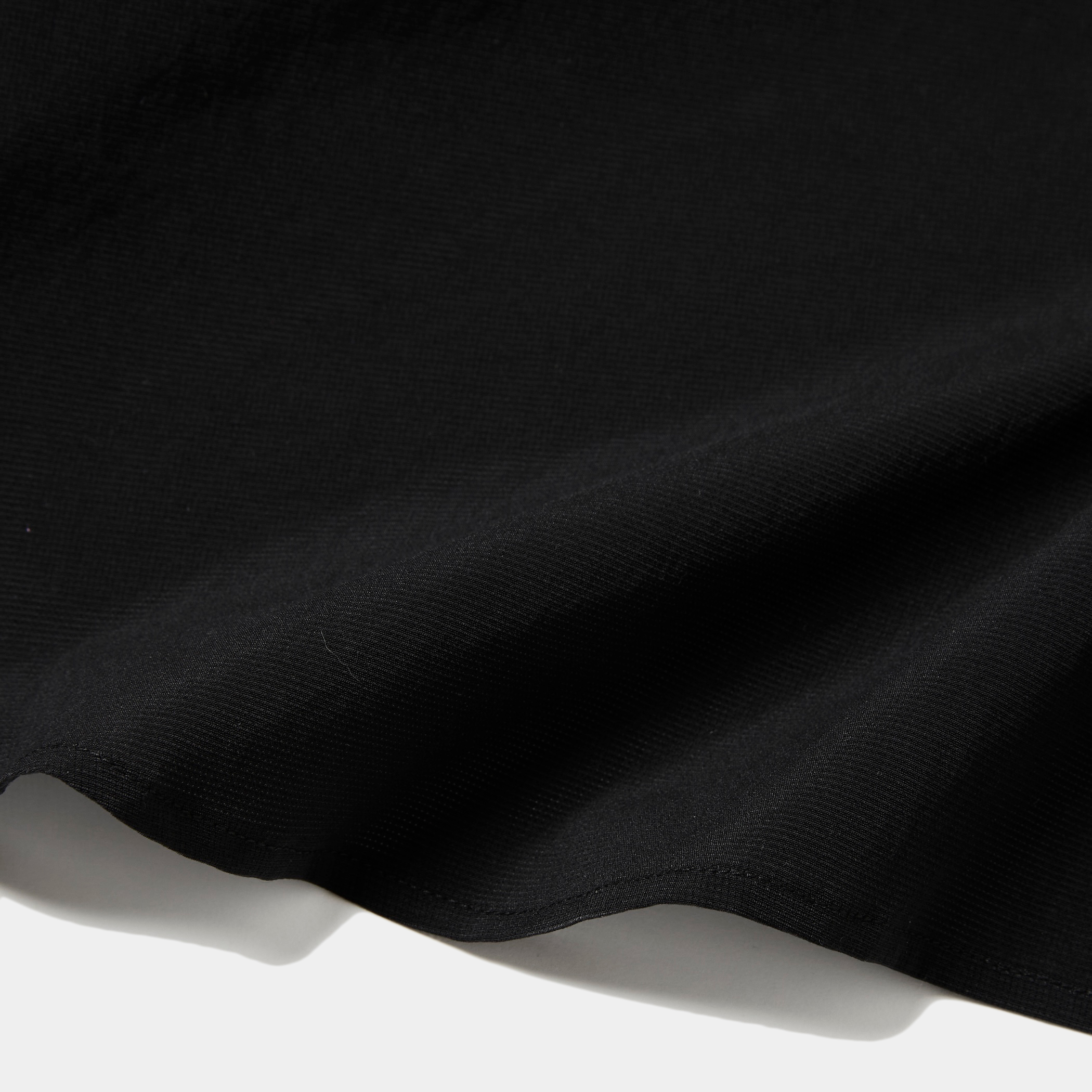 Breathable Side Slit L/S SH/Off Black