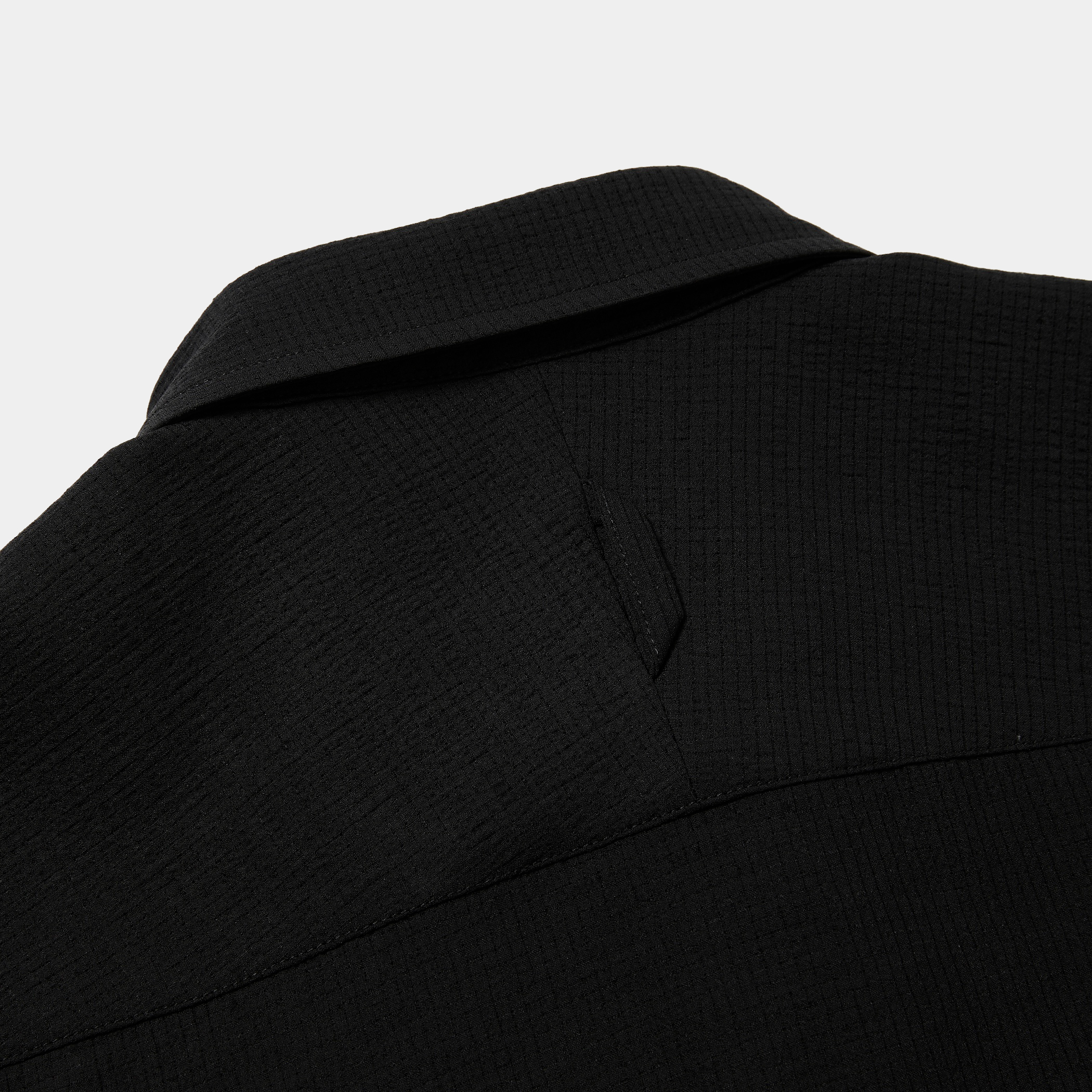 Breathable Linen Luggage S/S SH/Off Black