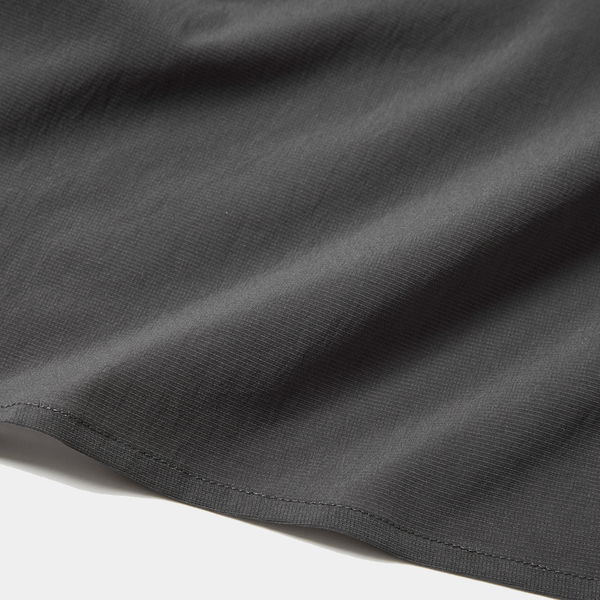 Breathable Side Slit S/S SH/Charcoal