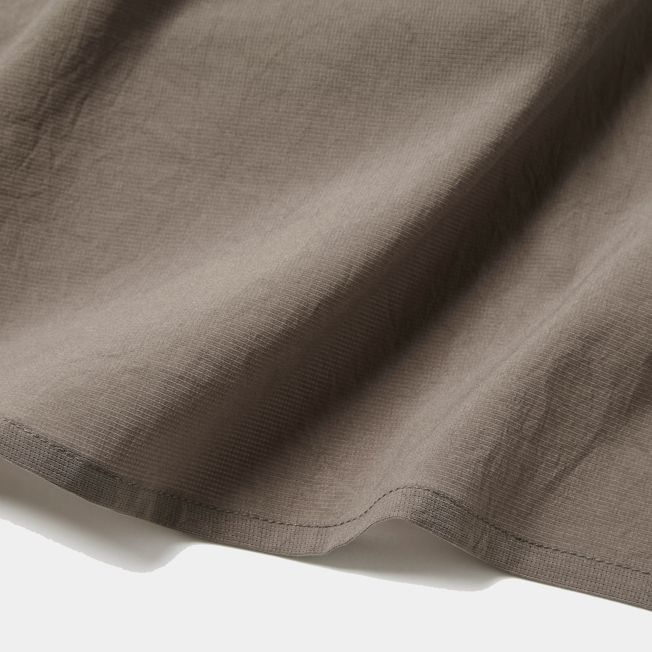 Breathable Side Slit S/S SH/Greige