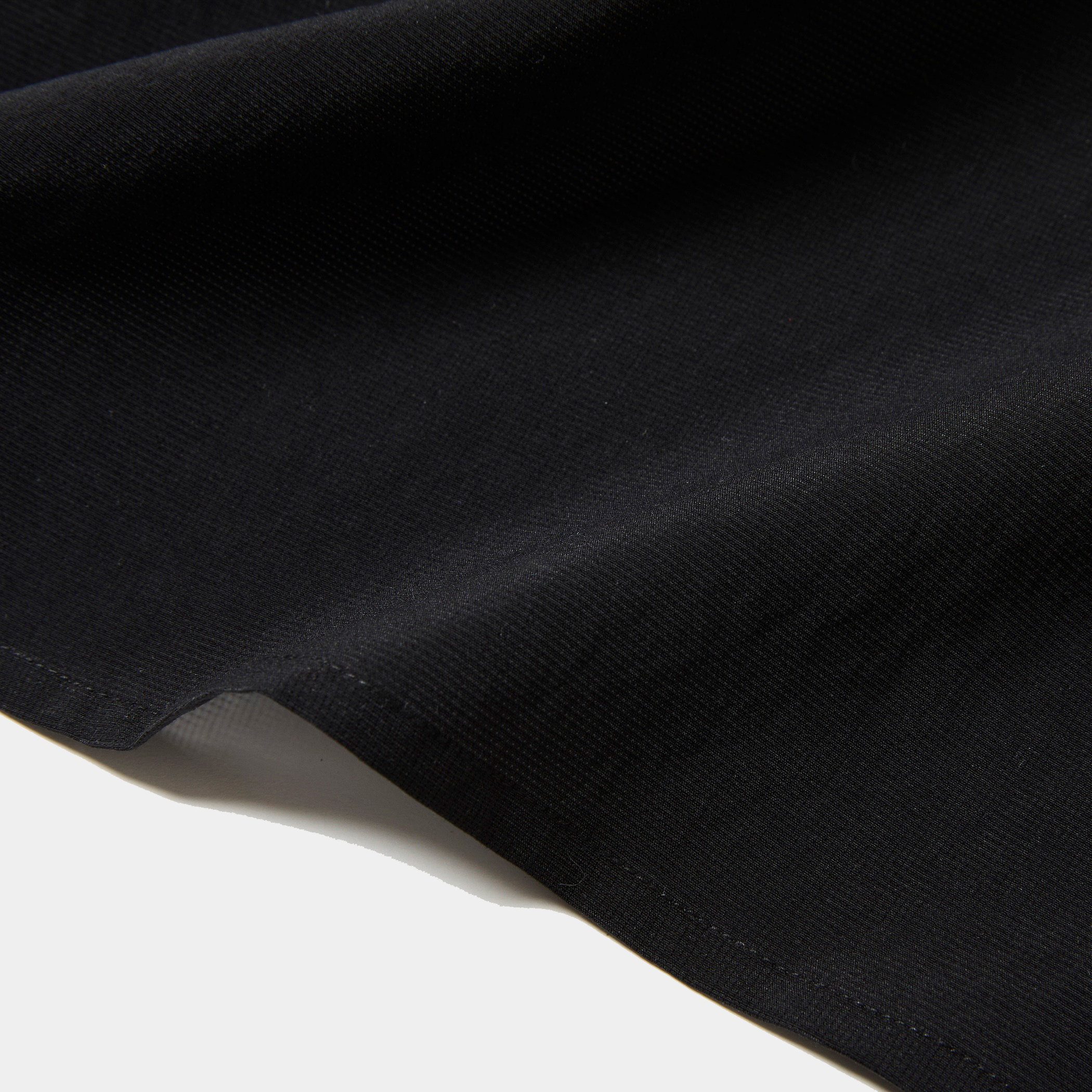 Breathable Side Slit S/S SH/Off Black