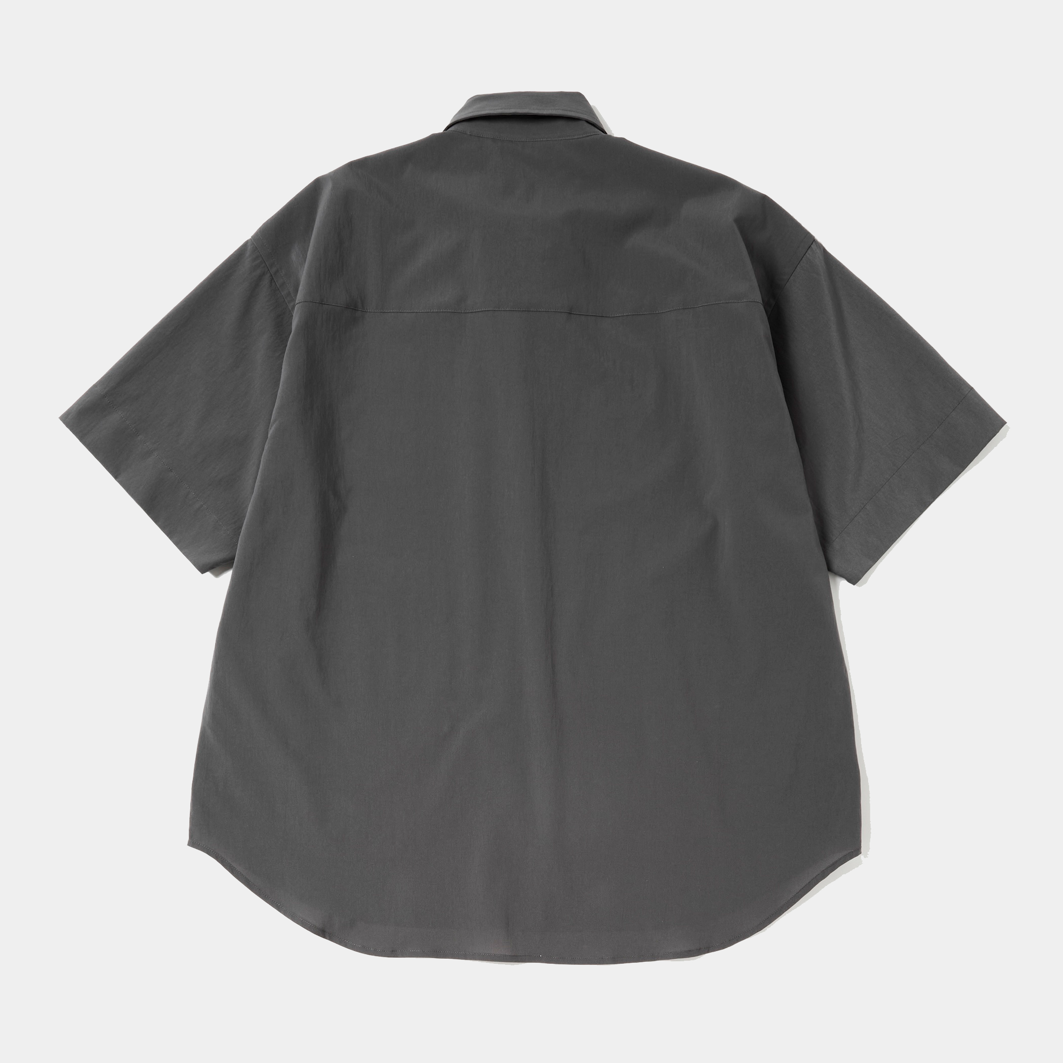 Breathable Side Slit S/S SH/Charcoal