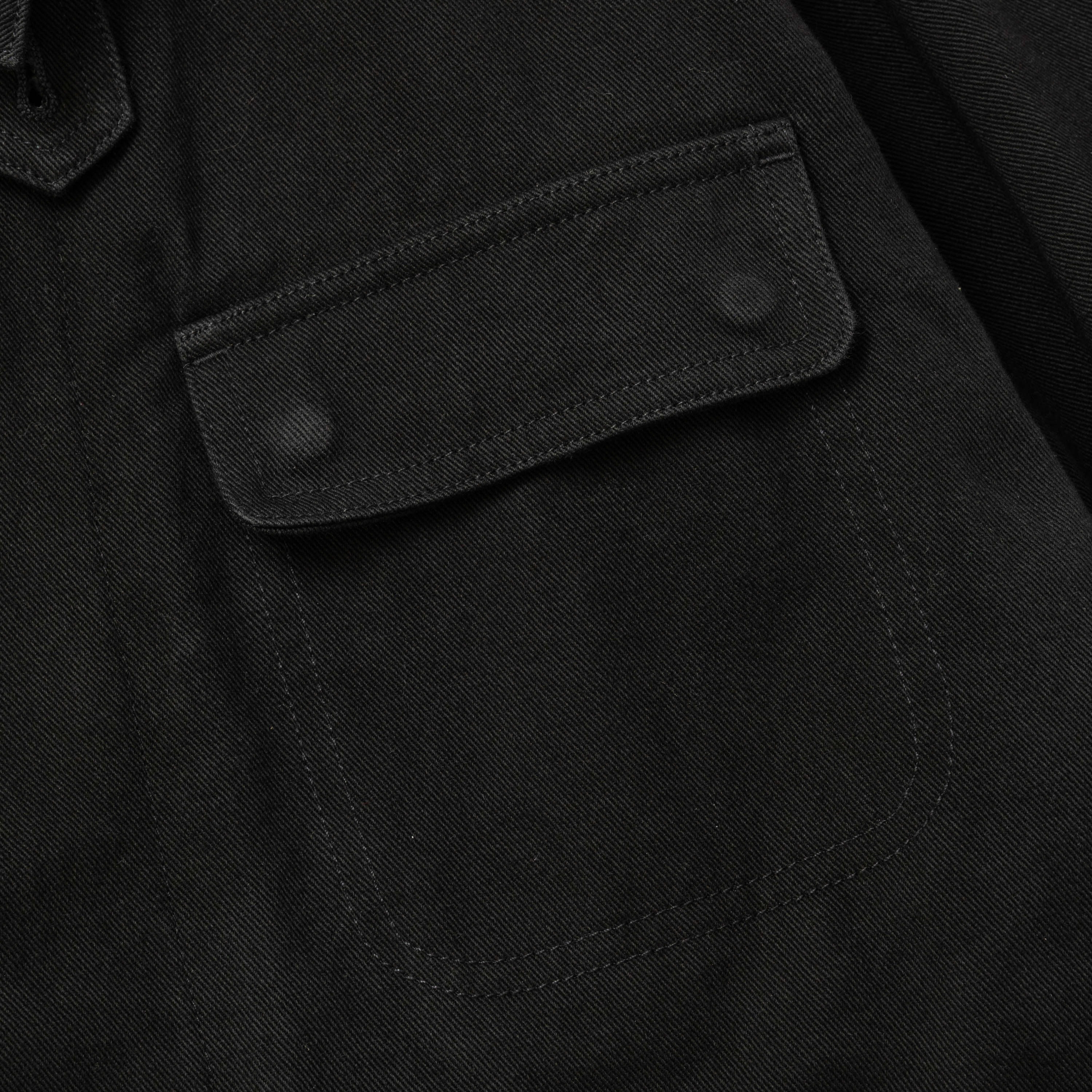 Temporal Fold Fireman Coat /OFF BLACK