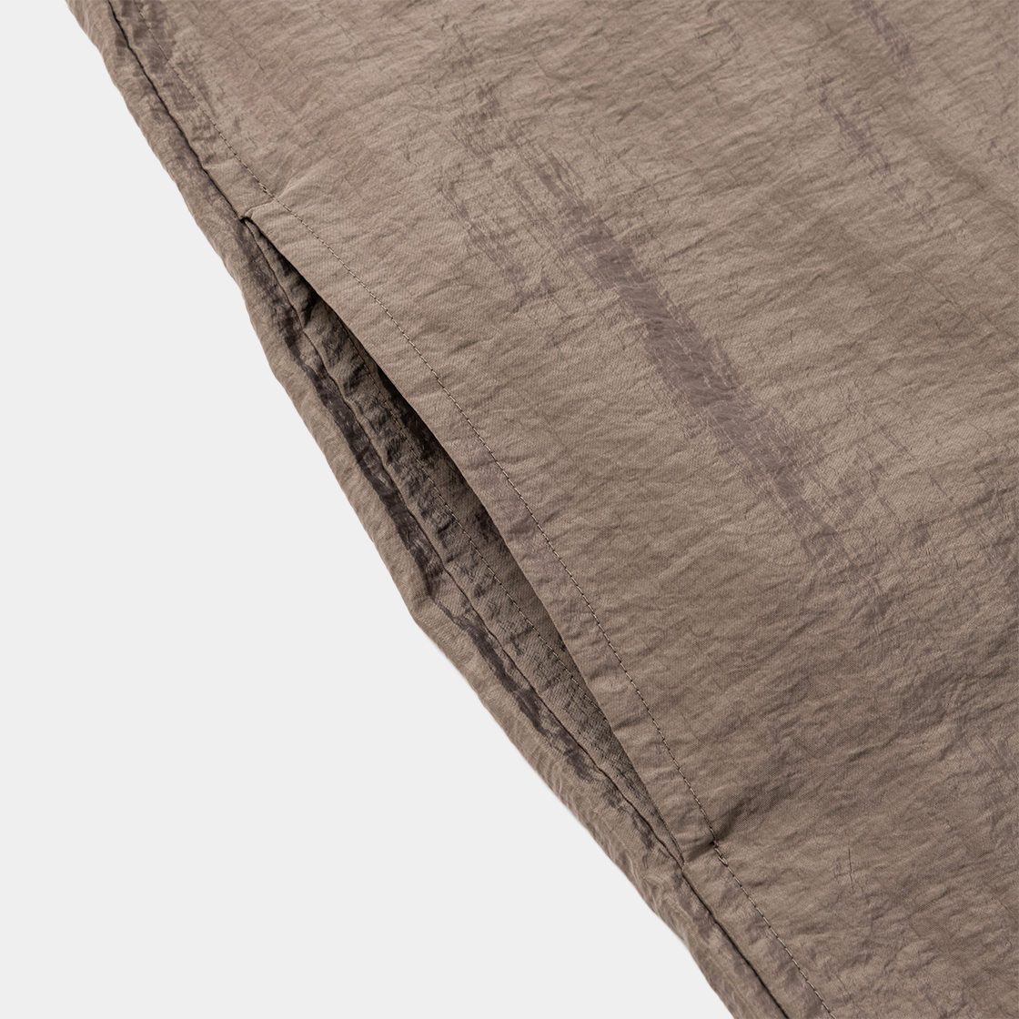 Waft Nylon Shirt Jacket /BEIGE