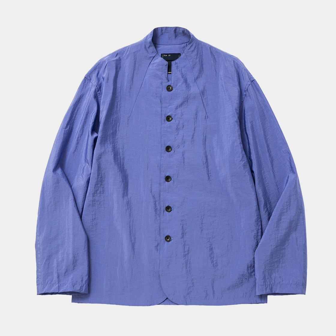 Waft Nylon Shirt Jacket /BLUE