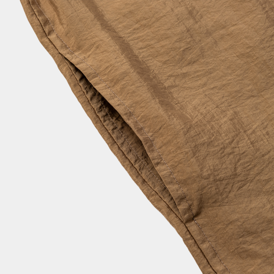 Waft Nylon Shirt Jacket /BROWN