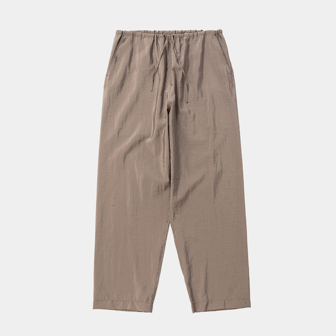 Waft Nylon Easy Slacks /BEIGE