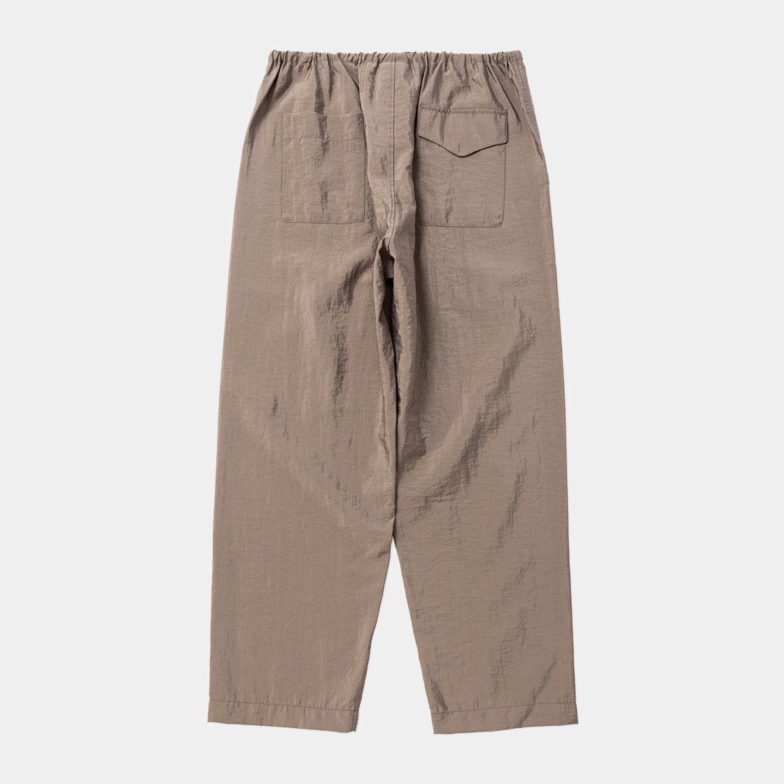 Waft Nylon Easy Slacks /BEIGE