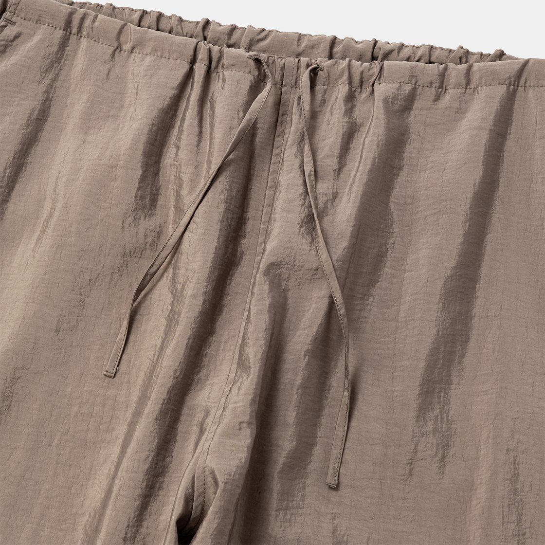 Waft Nylon Easy Slacks /BEIGE