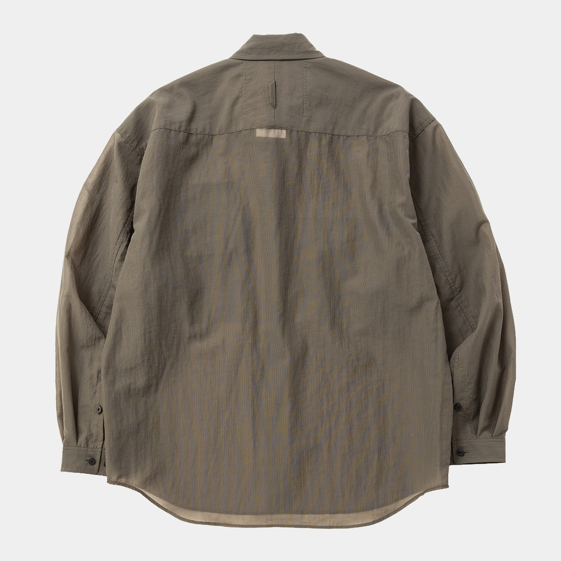 Paper Nylon Luggage Shirts / KHAKI