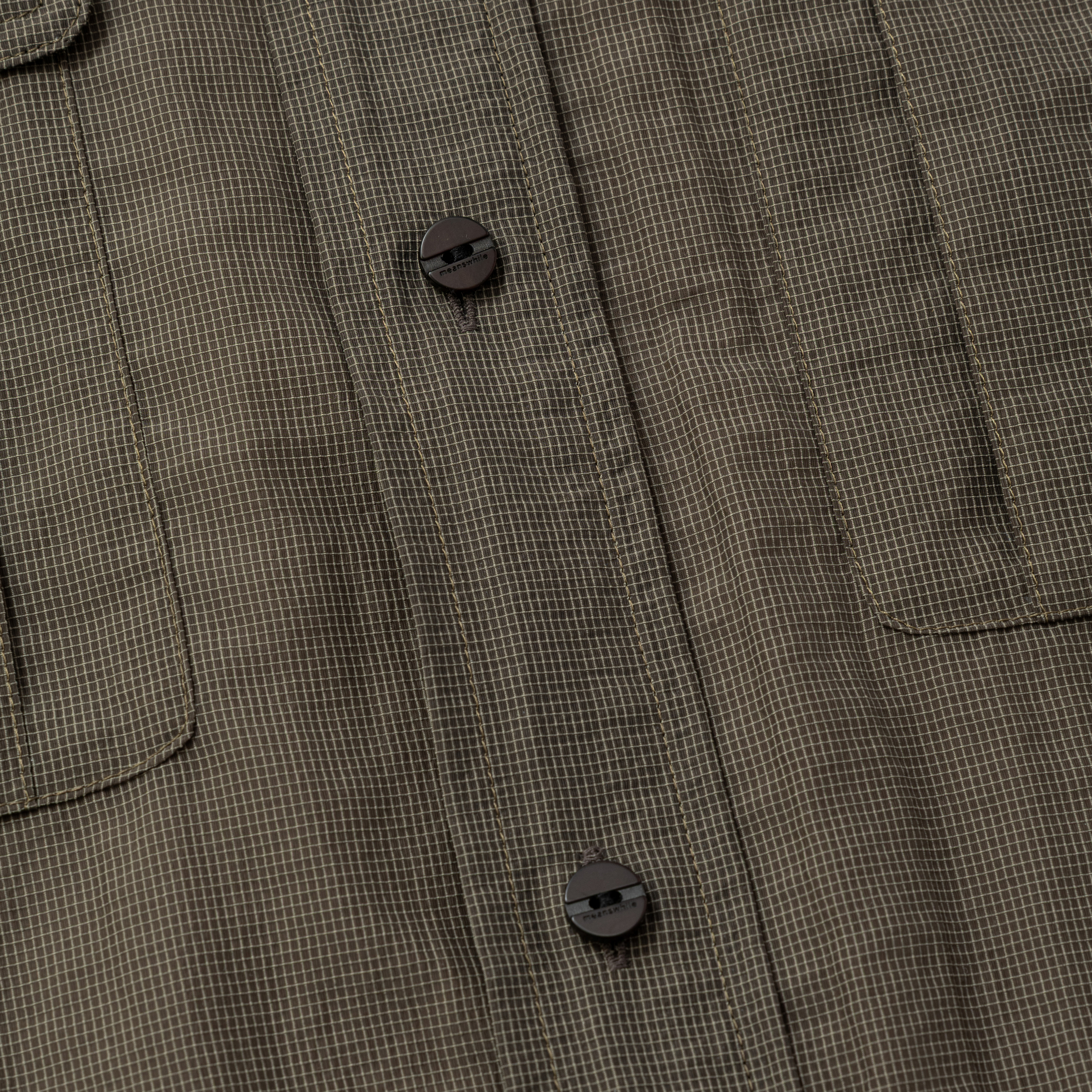 Paper Nylon Luggage Shirts / KHAKI