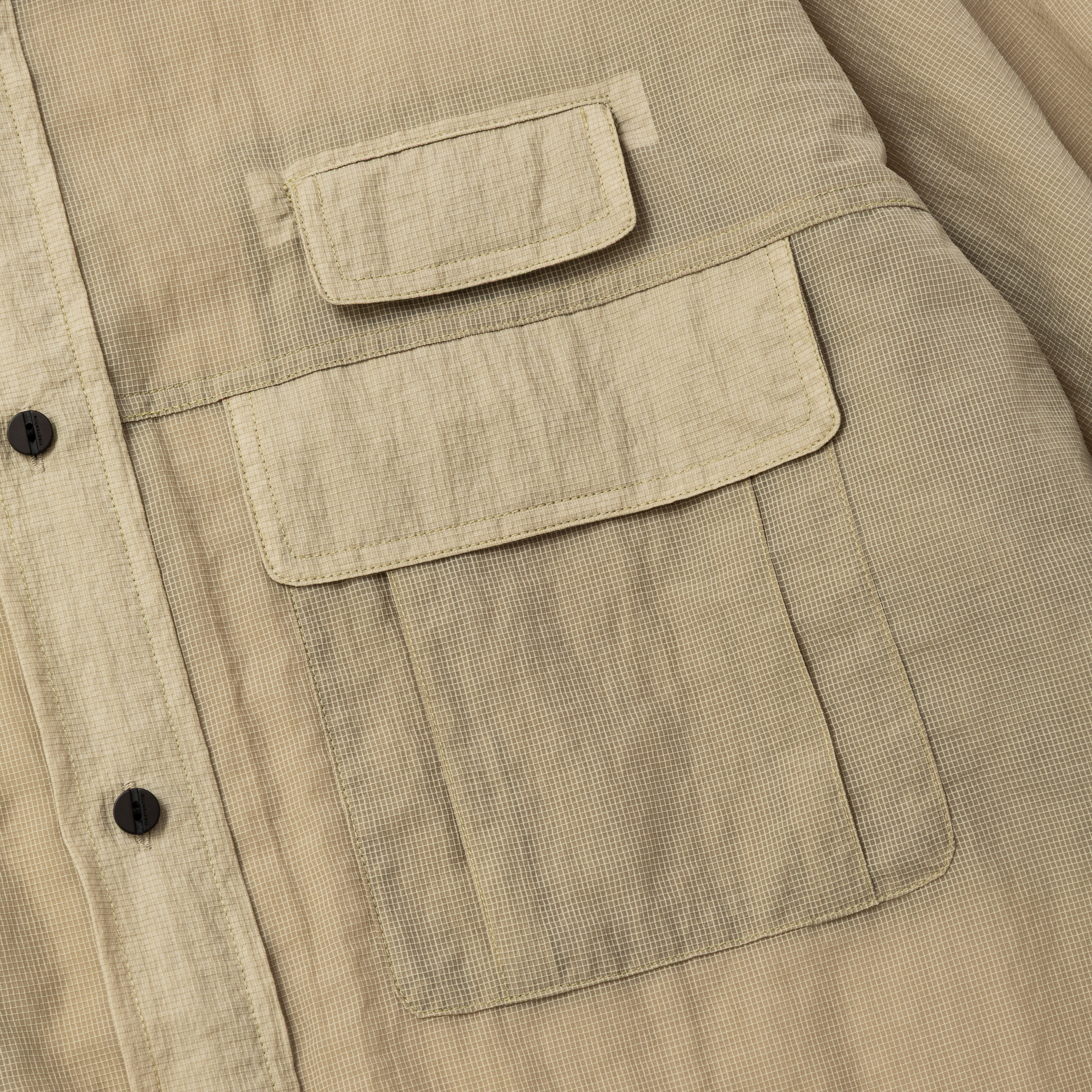 Paper Nylon Luggage Shirts /BEIGE