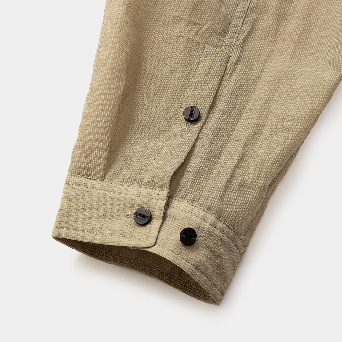 Paper Nylon Luggage Shirts /BEIGE