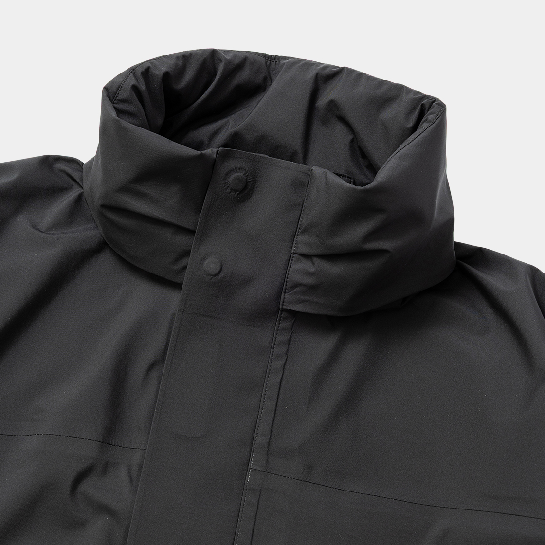 Temporal Fold Shell  /OFF BLACK