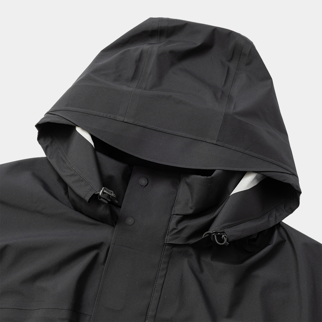Temporal Fold Shell  /OFF BLACK