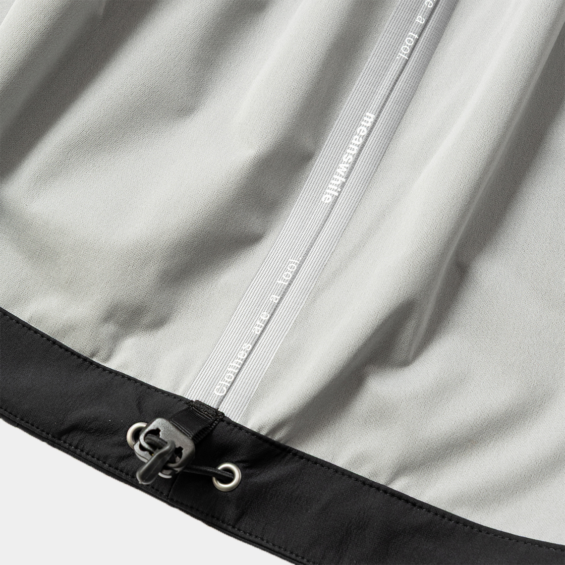 Temporal Fold Shell  /OFF BLACK