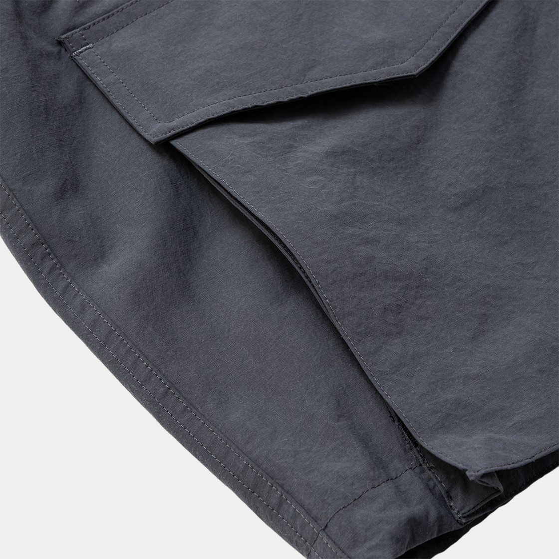 Snow Noise Neutral Hooded Blouson /BLUE GREY