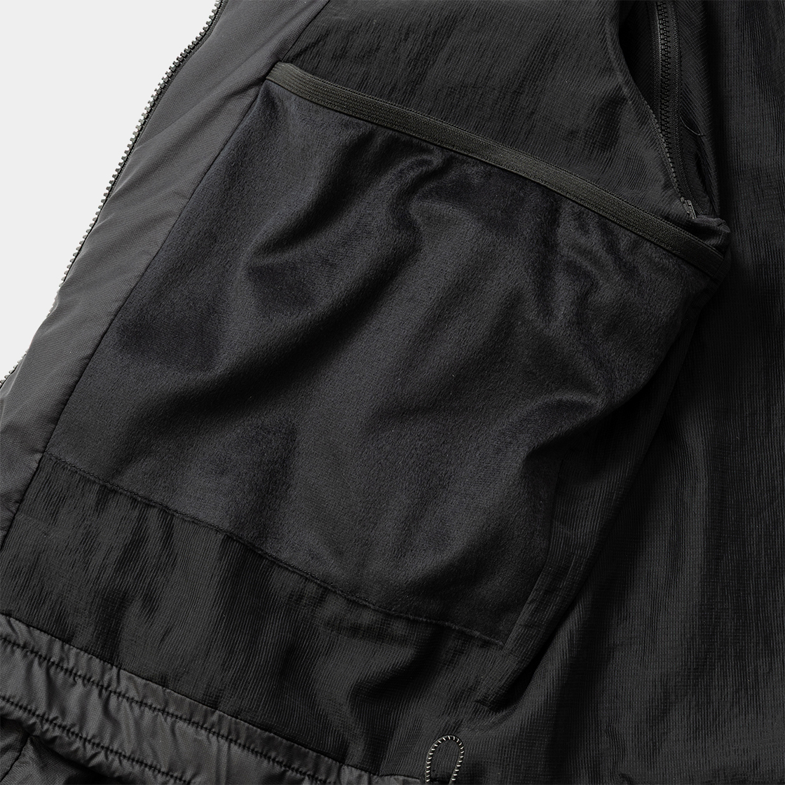 Breathing Padding JKT /CHARCOAL