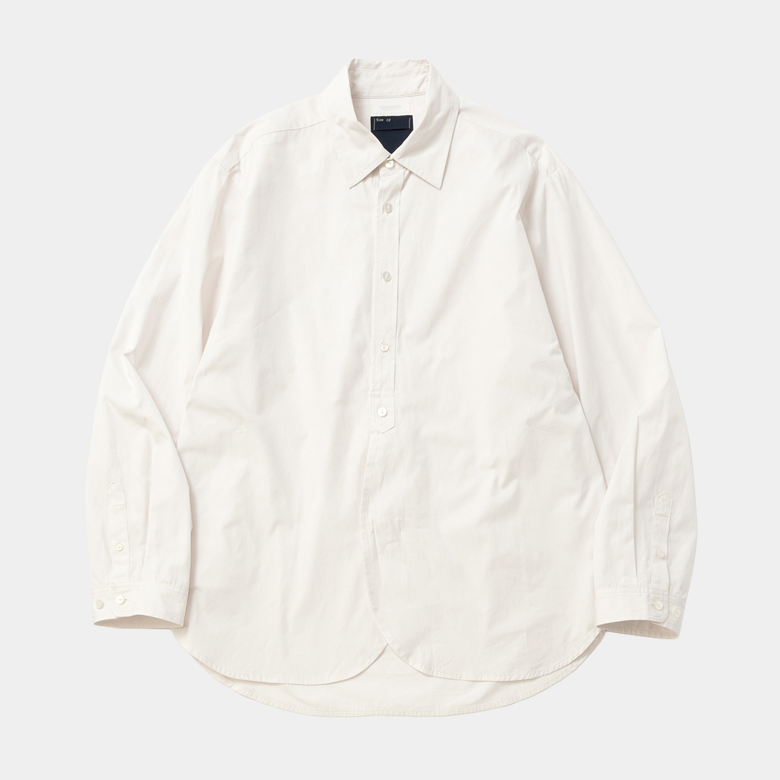 Trinity Chambray Cloth Round Cut SH /RAW WHITE