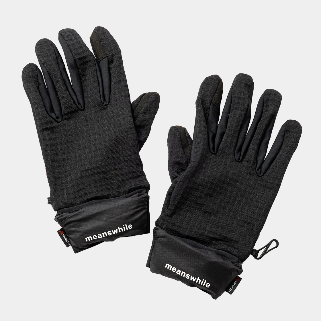Polartec Fleece Overwrap Glove  /OFF BLACK