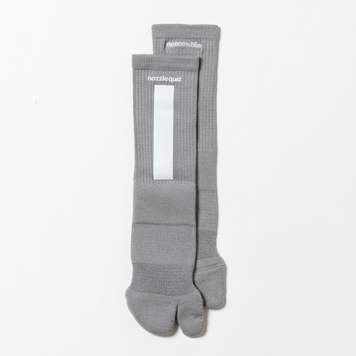 “Tabi” Tube Socks/ LIGHT GREY