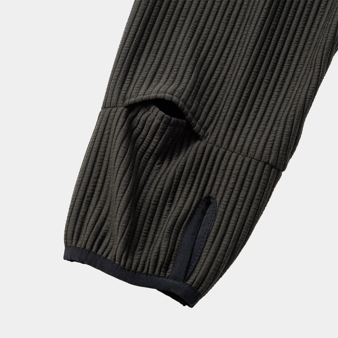 Uneven Anonymous Balaclava Hoodie /OFF BLACK