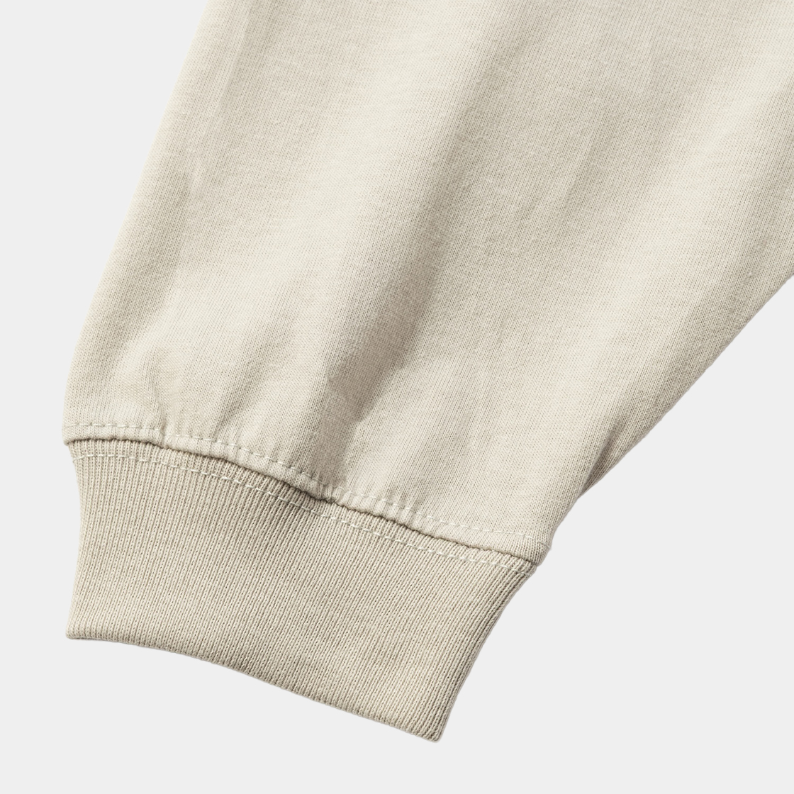 Typography L/S Tee /FROST GREY
