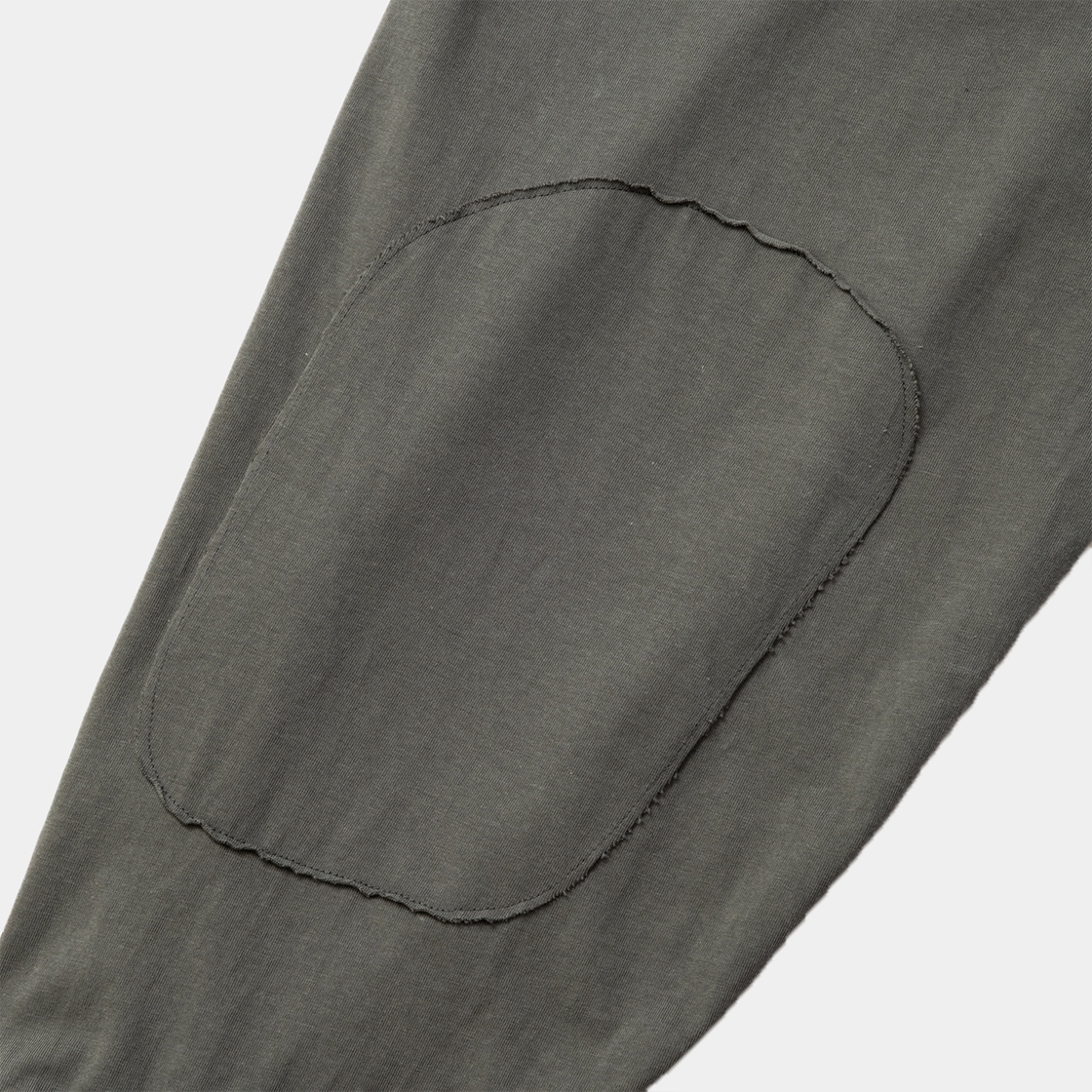 Half-zip Stand Collar L/S /KHAKI