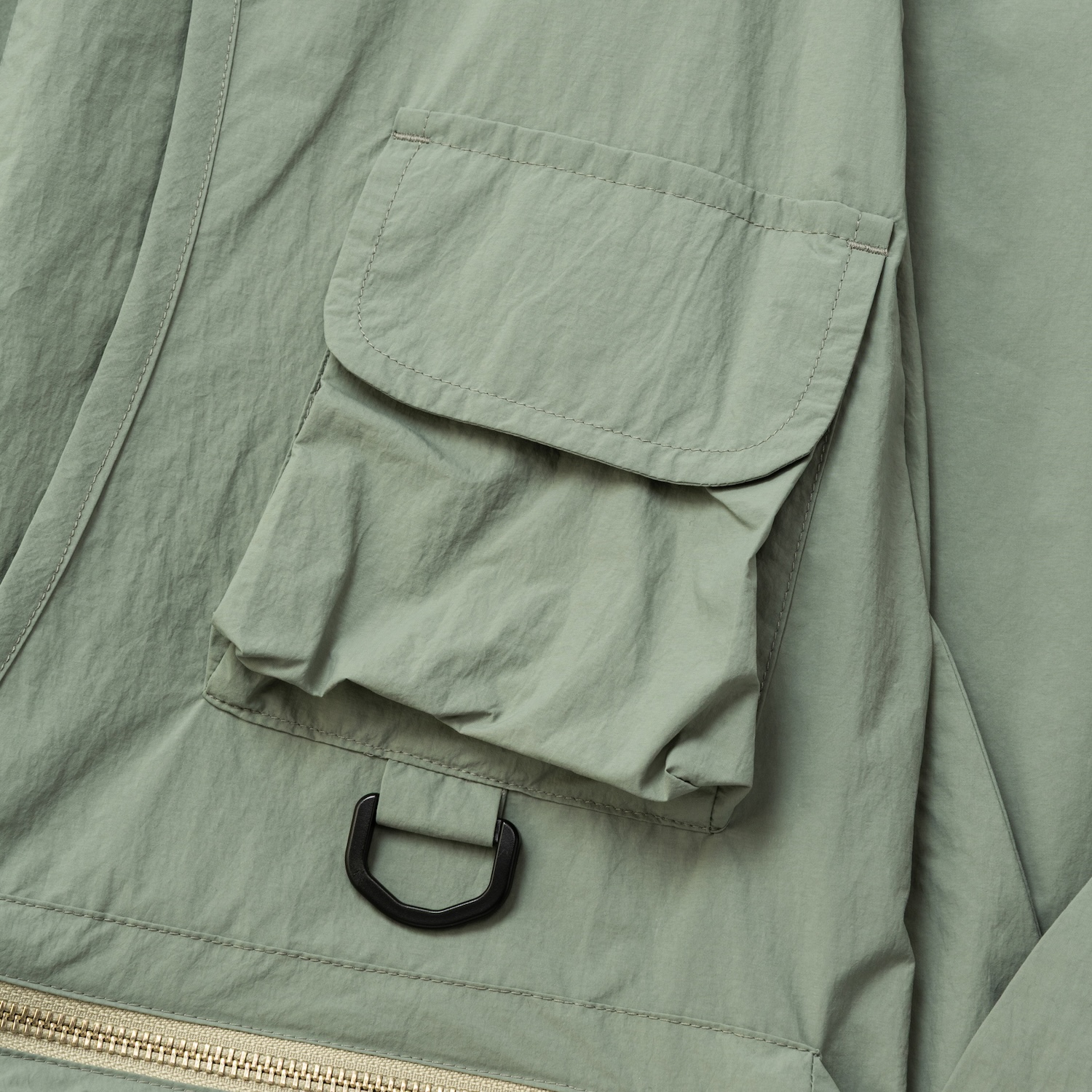 Weathering Nylon Reversible 4Way JKT /SAGE