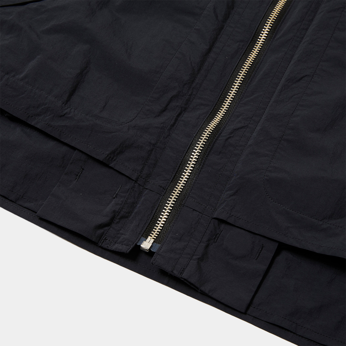 Weathering Nylon Reversible 4Way JKT /OFF BLACK