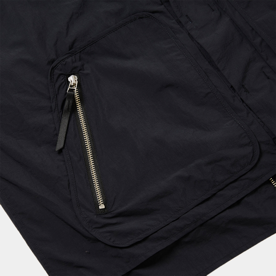Weathering Nylon Reversible 4Way JKT /OFF BLACK