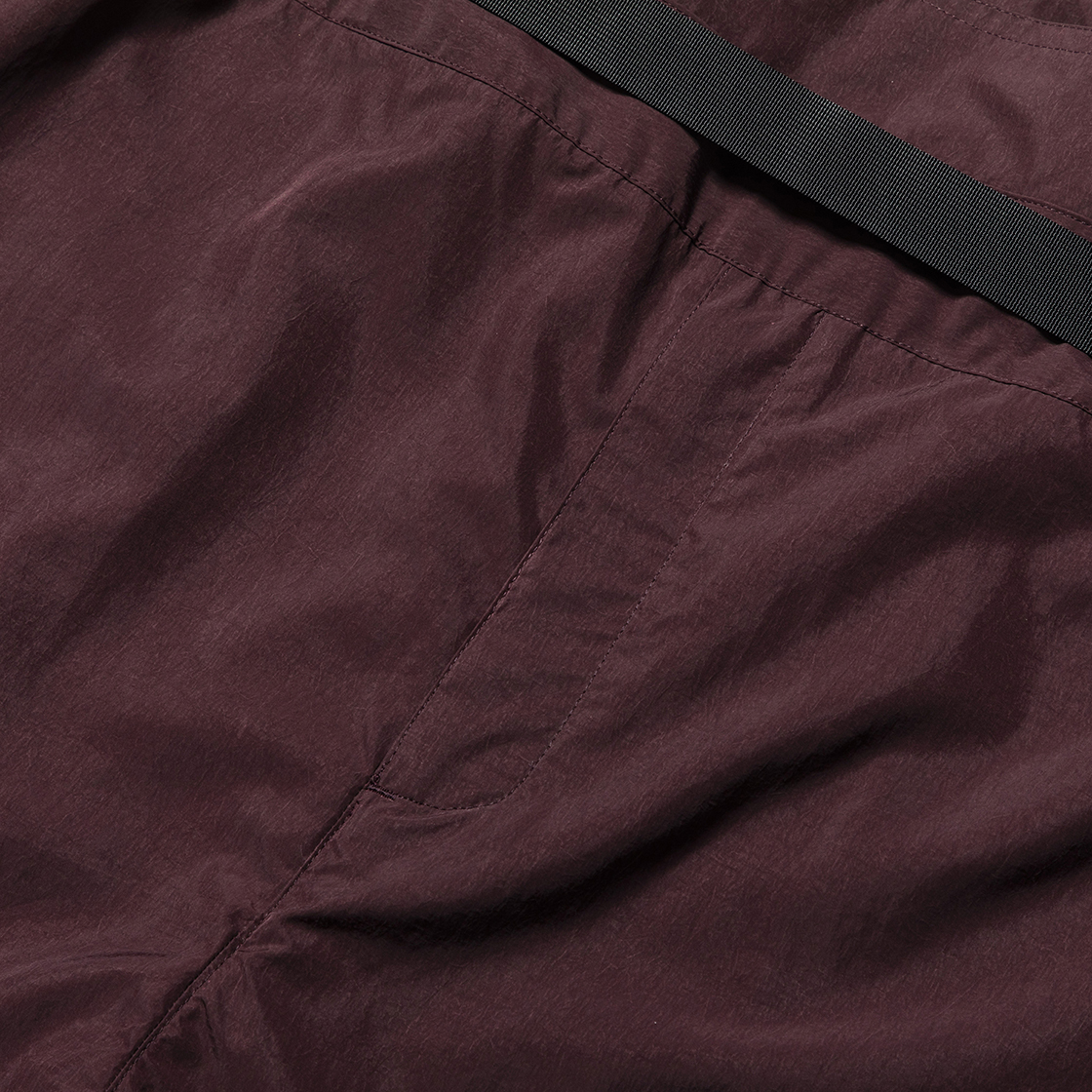Nylon Wrap Board Shorts Bordeaux
