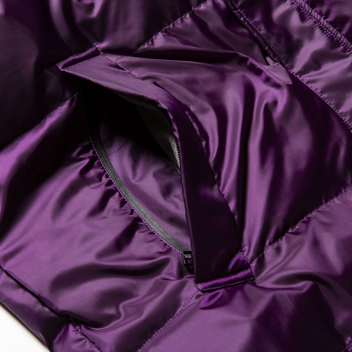 Detachable Down JKT Purple