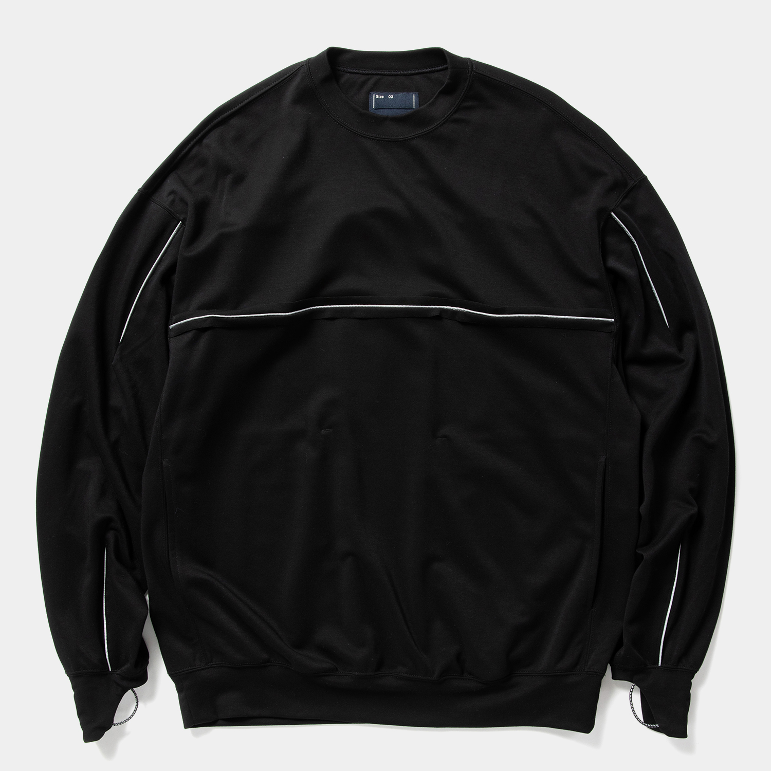 Dry Smooth Sweatshirt / Off Black