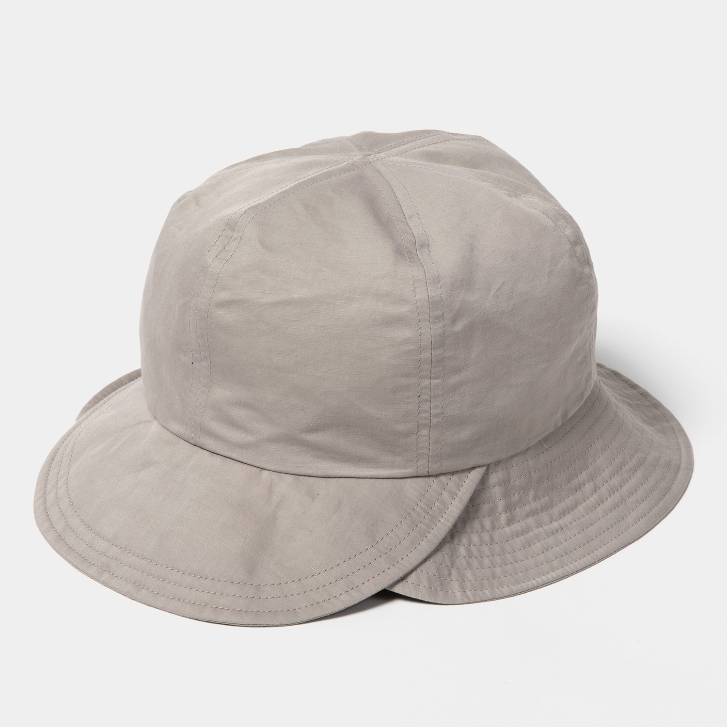 Split 6 Panel Hat / Grey
