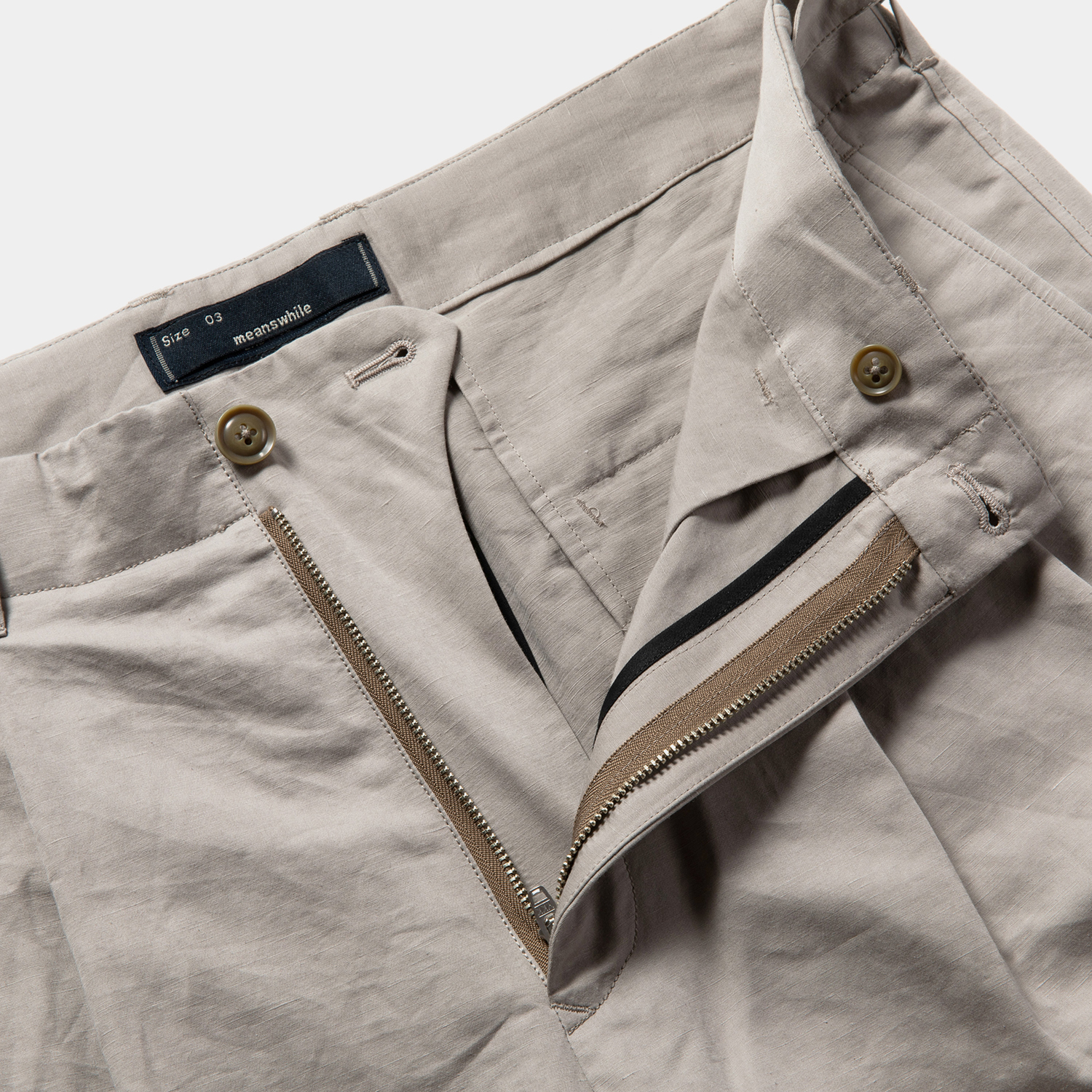 Duality Cloth Cargo Slacks / Grey
