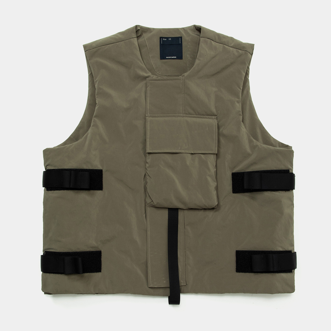 Cordelia marxista Ideal Padding Body Armor Vest / Khaki | meanswhile