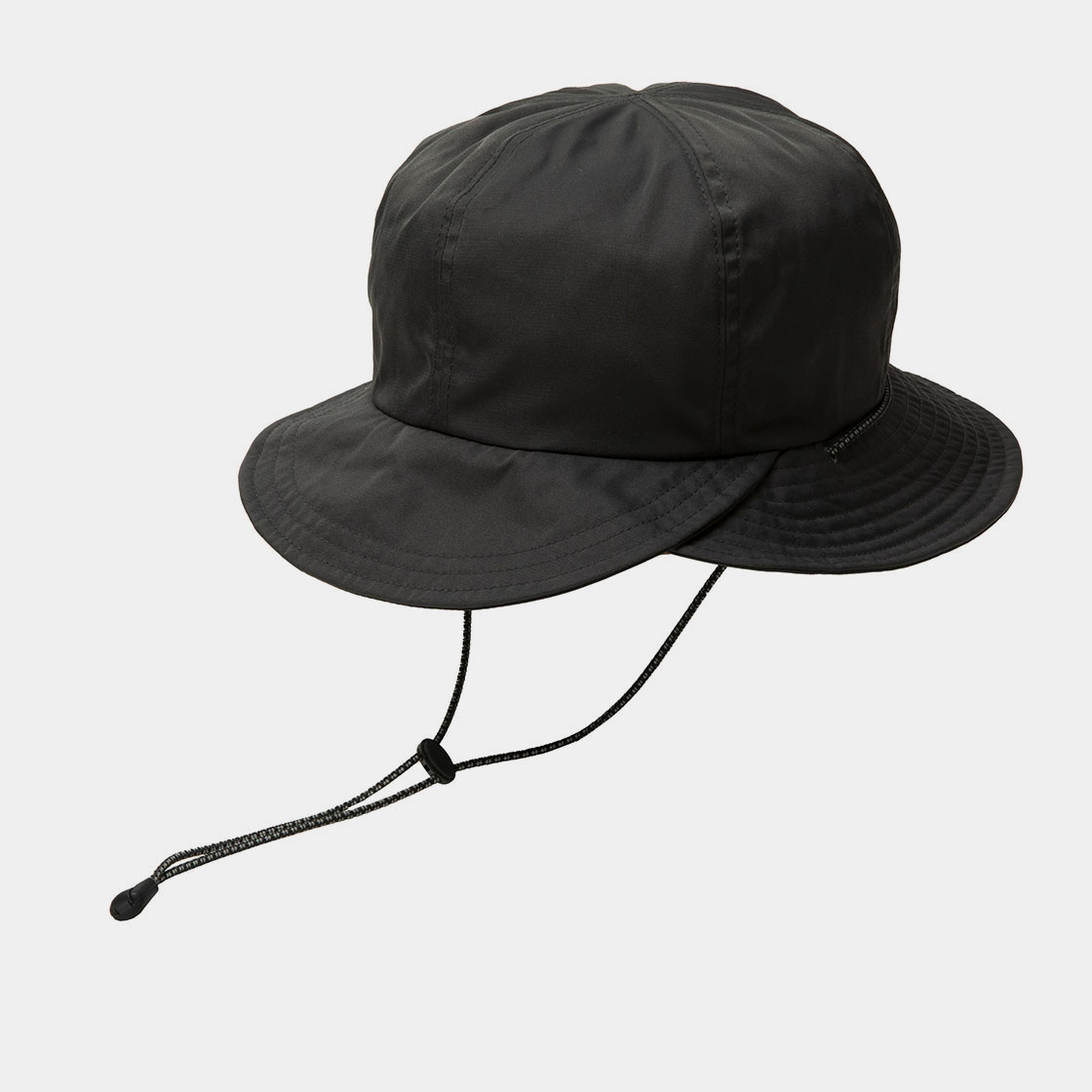 Memory Gabardine Split Hat / Charcoal
