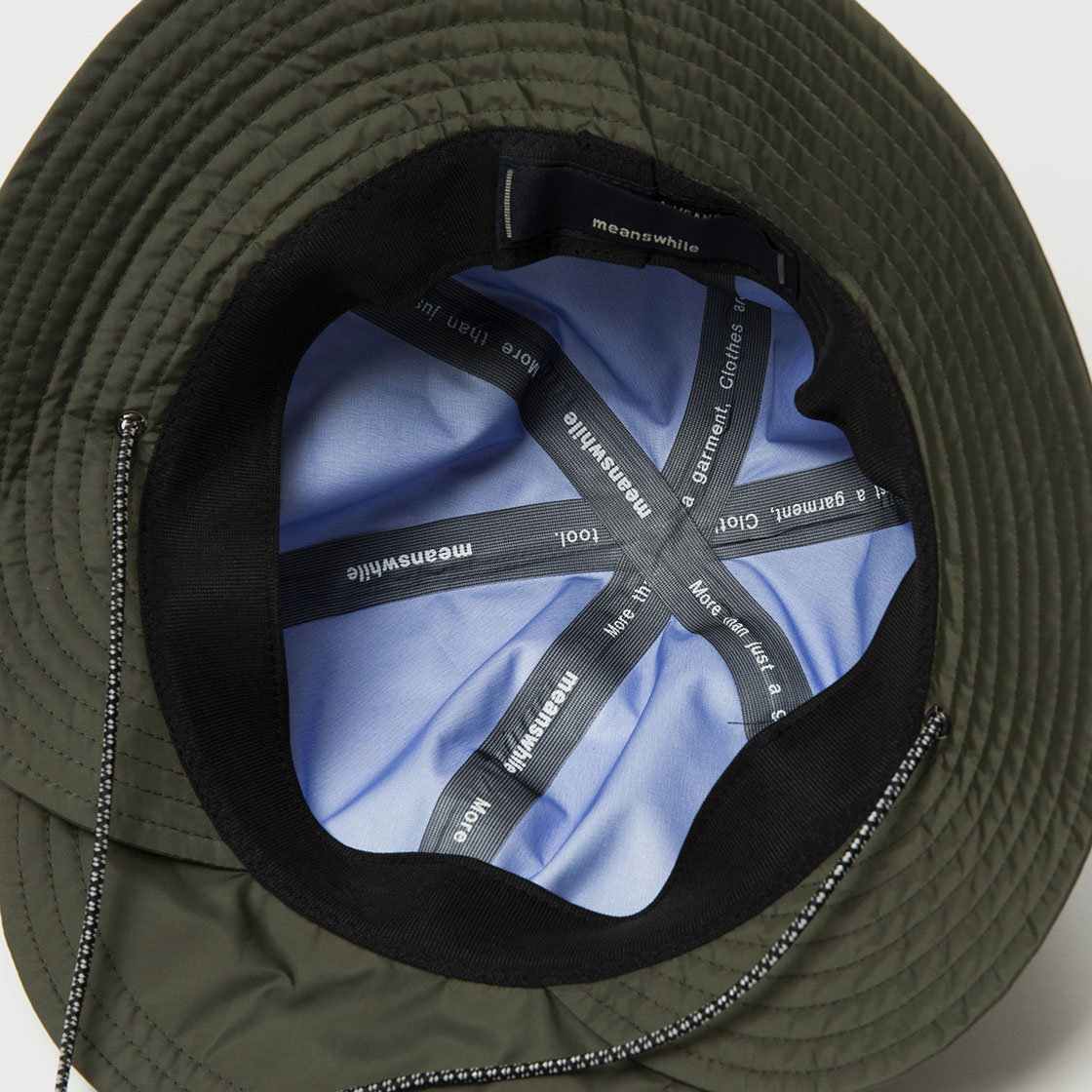 Water Proof Split Hat / Olive | meanswhile