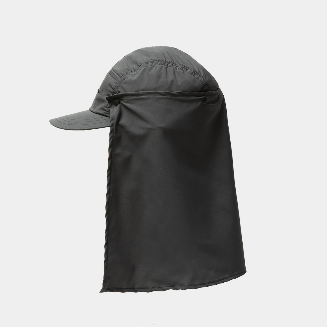 Feather Smooth Shade Cap / Charcoal