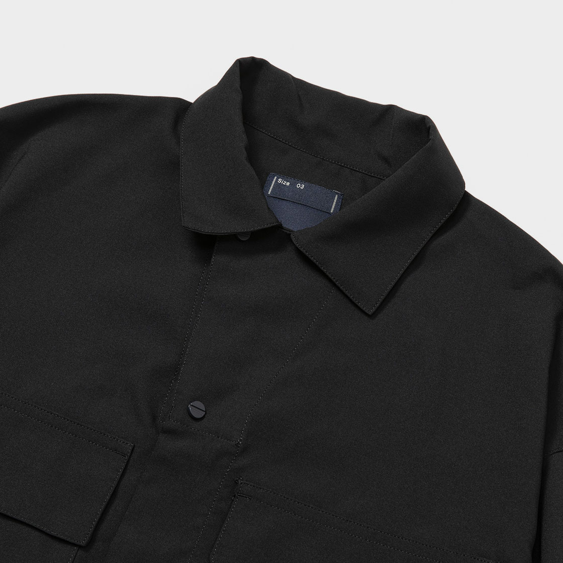 Dry Smooth Overall / Off Black | meanswhile