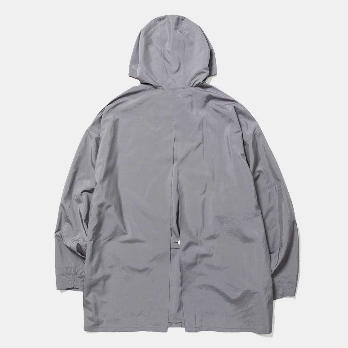Dry-Rip Shirt Hoodie / Grey